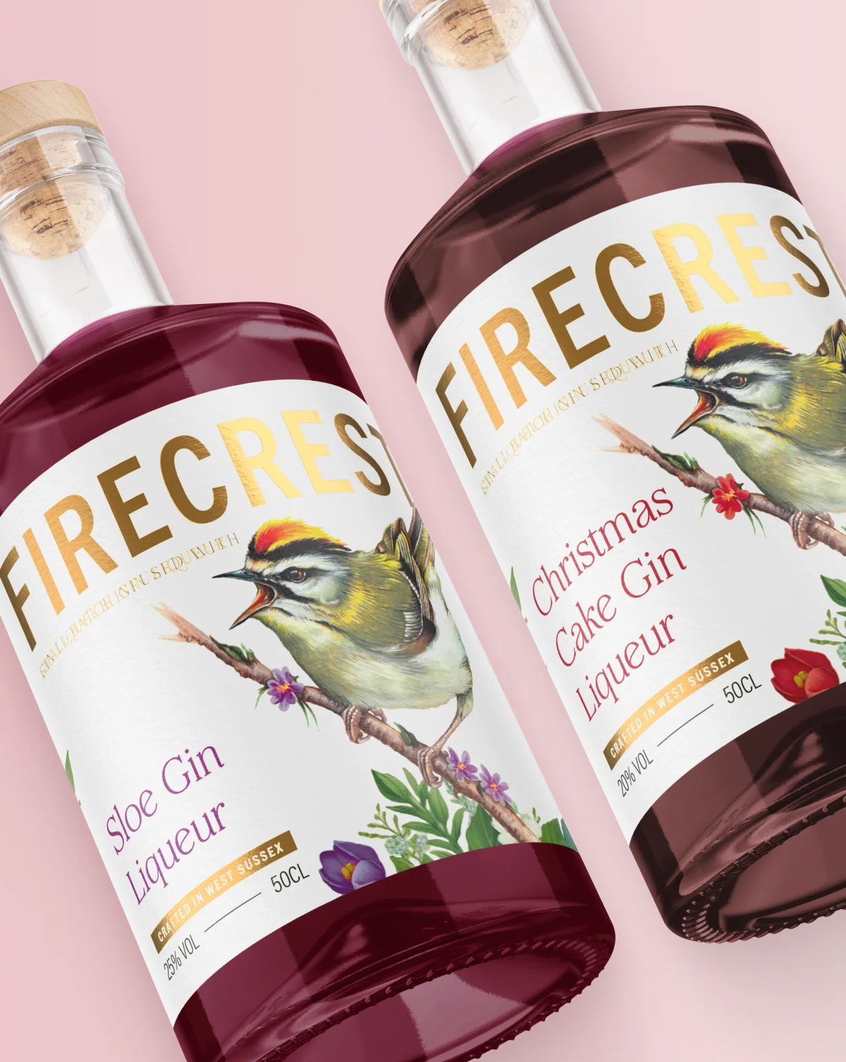 Firecrest Gin Liqueur Duo